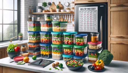 Meal Prep Made Easy: Organizing Your Week with Home Fleek Containers