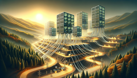 El Futuro de la Minería de Criptomonedas: Alimentando la Industria con Cables Ethernet Exteriores de Alta Velocidad