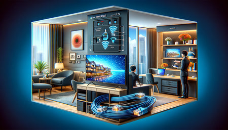 Améliorer l'expérience client : L'avantage des câbles Ethernet dans les hôtels et établissements d'hébergement