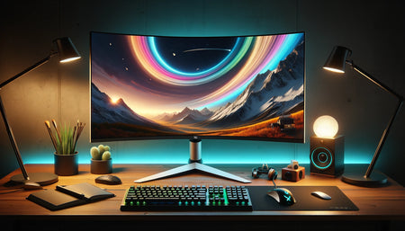 Elevate Your Viewing Experience with LG UltraWide Curved Monitor