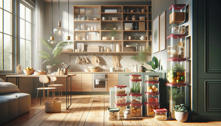The Latest Trends in Home Organization: Glass Containers Edition