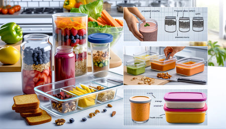 5 kreative Einsatzmöglichkeiten für Glasbehälter bei der Essensvorbereitung