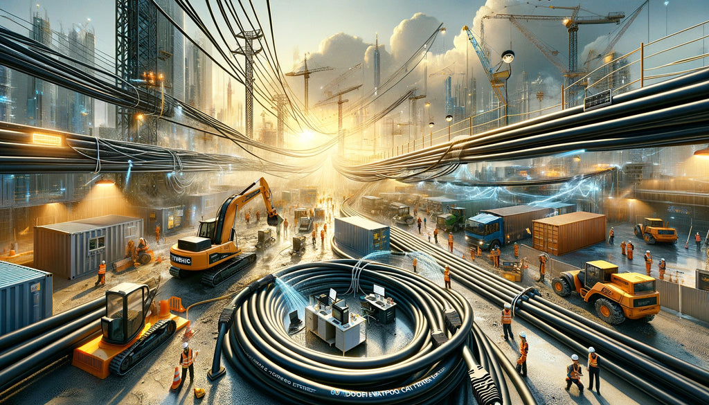 Network Connection Construction Building Connections: The Ultimate Ethernet Cable for Construction and ...