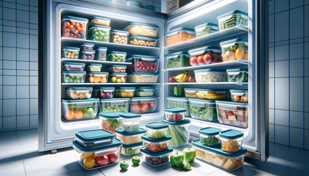 Premium Glass Containers for Freezer Storage