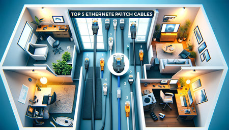 De 5 bästa Ethernet Patch-kablarna för ditt nätverk