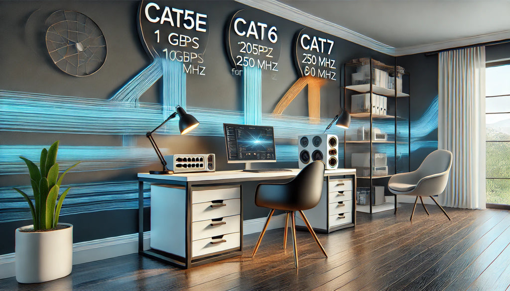 Guía Definitiva de Cables de 20 Metros Cat5e, Cat6 y Cat7