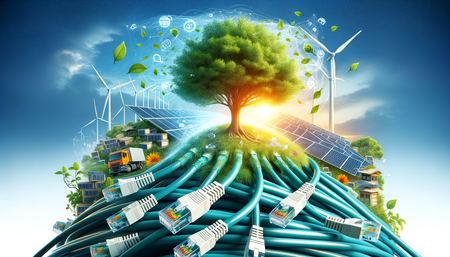 Impacto Ambiental de los Cables Ethernet y la Sostenibilidad en la Era Digital