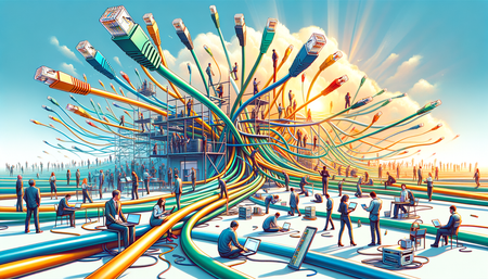 Asegura el Futuro de Tu Evento: El Poder de los Cables de Ethernet Exteriores en Masa para Configuraciones de Red Temporales