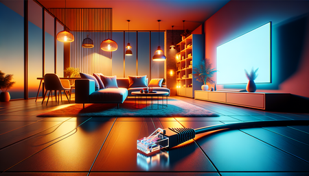 Equilibrio entre Tecnología y Estética: Cómo los Cables Ethernet de Mr. Tronic Se Integran en Tu Hogar