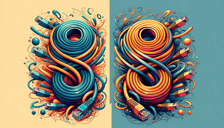 Comparatif des Câbles Ethernet Cat6 Mr. Tronic : 5m vs 20m