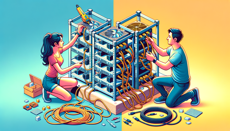 Cables Ethernet Planos: Empoderando a los Constructores de Rigs de Minería DIY para el Éxito
