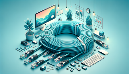Flache Ethernet-Netzwerkkabel Cat 6 von Mr. Tronic: Ästhetisch, Leistungsfähig und Nachhaltig