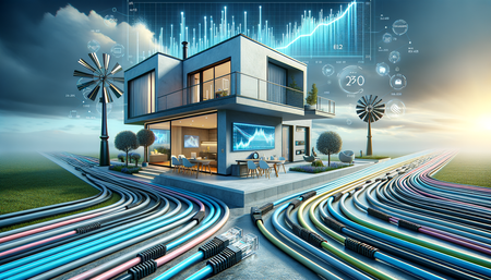 Amélioration des données boursières en temps réel avec des câbles Ethernet durables pour extérieur dans les maisons intelligentes