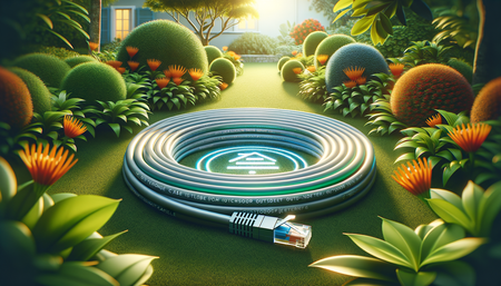Das innovative Cat 6 Outdoor Ethernet Netzwerkkabel von Mr. Tronic - Überlegene Leistung und Qualität!