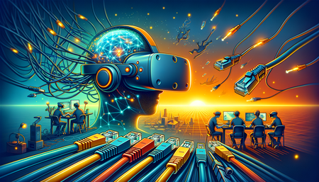 Aprovechando Cables Ethernet Planos para una Experiencia de Arte y Diseño VR Ininterrumpida