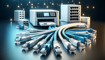 Optimización de servidores de impresión conectados a la red con un cable Ethernet interior parcheado: una guía de mantenimiento