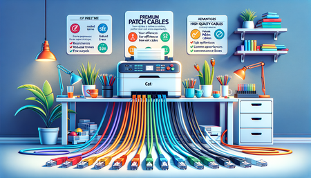 Optimizando tu laboratorio en casa: La importancia de los cables de parche de alta calidad para configuraciones de impresoras interiores