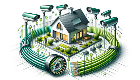 Eco-Friendly Innovations in Smart Home Security Cameras: Harnessing the Power of Bulk Outdoor Ethernet Cables
