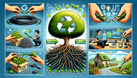 Sustainable Networking: How to Recycle and Repurpose Bulk Indoor Ethernet Cables