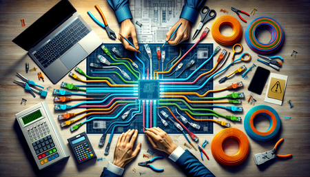 Construyendo una Red Confiable y Económica con Cables Ethernet Cat5e