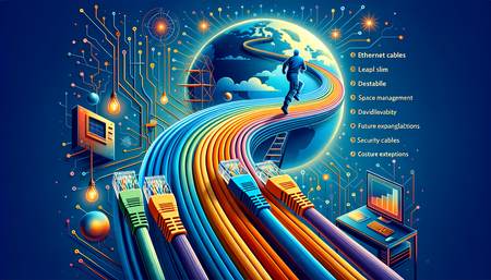 Steigerung der Effizienz bei der Installation von Sicherheitssystemen mit flachen Ethernet-Kabeln