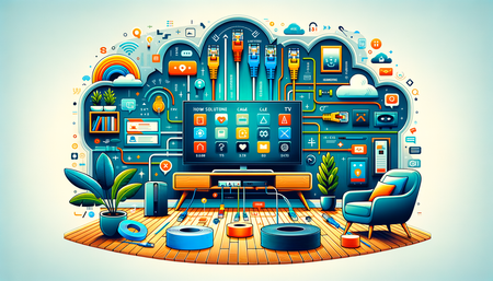 DIY Guide: Setting Up a Stable Ethernet Connection for your Smart TV using Flat Patch Cables