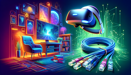 Migliorare la mia esperienza VR: uno studio di caso sull'utilizzo di cavi Ethernet interni bulk