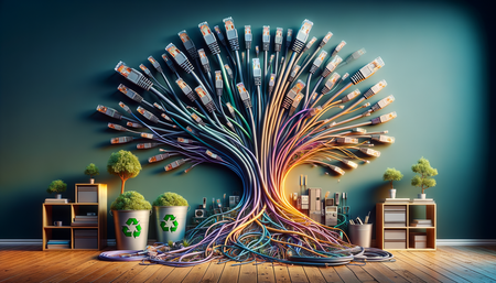 Des moyens écologiques de recycler les connecteurs RJ45 pour les passionnés de home cinéma A/V