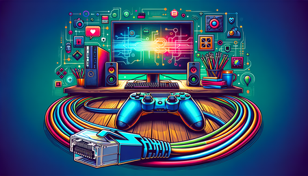 Améliorez Votre Installation de Jeu avec un Câble Ethernet de Haute Qualité