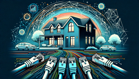 Cables Ethernet planos: el futuro de la conectividad doméstica inteligente: una guía de bricolaje para desarrolladores inmobiliarios
