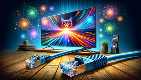 Optimiser votre téléviseur intelligent 8K avec le câble ethernet de haute qualité de Mr. Tronic
