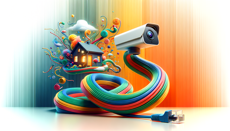 Mejora la Seguridad de Tu Hogar: Elige el Cable Ethernet Cat 6 de Mr. Tronic para Tu Cámara de Seguridad