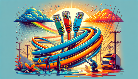 Meilleurs câbles Ethernet patch pour streamers : assurer une connectivité réseau fiable en extérieur.