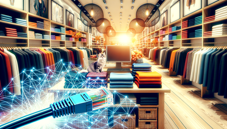 Mejora la Experiencia de Compra y Operaciones de tu Tienda de Moda con los Cables Ethernet Cat 6 de Mr. Tronic