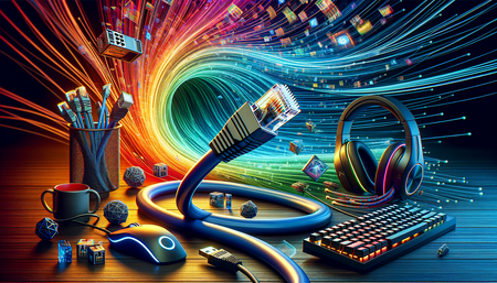 Mejora tu Experiencia de Juego con los Cables de Ethernet Cat6 de 5 Metros de Mr. Tronic