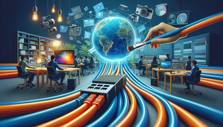 Vom Guten zum Großen: Multimedia-Profis teilen Erfolgsgeschichten mit hochwertigen Indoor-Ethernet-Kabeln in großen Mengen