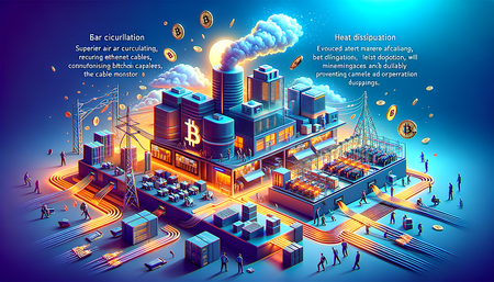 Flache Ethernet-Kabel: Der Game Changer für die Effizienz der nächsten Generation des Bitcoin-Minings