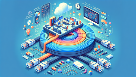 Guide Ultime des Câbles Ethernet Plats: La Solution Parfaite pour les Configurations Réseau Temporaires lors des Événements Technologiques