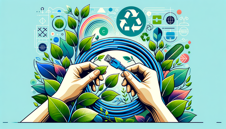 Sustainable Connectivity: Recycling Bulk Outdoor Ethernet Cables for ISP Customers