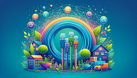 Connectivité durable : recyclage des câbles Ethernet extérieurs en vrac pour les clients des FAI