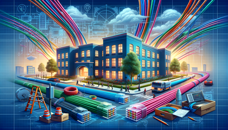 Optimierung der Campus-Konnektivität: Ein Leitfaden zur Verwendung von Indoor-Bulk-Ethernet-Kabeln für mehrstöckige Schulgebäude