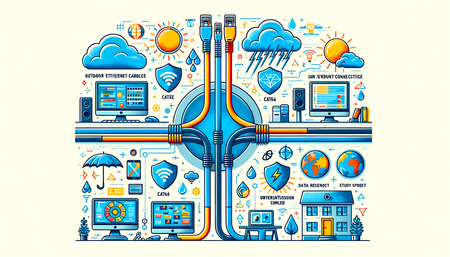 Eligiendo los cables Ethernet exteriores a granel adecuados para la conectividad en línea de los estudiantes.