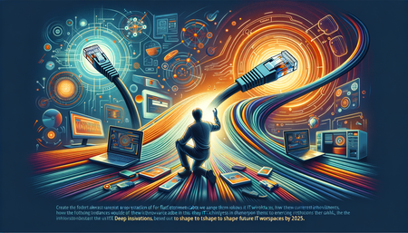 Explorando el Futuro de los Cables Ethernet Planos: Innovaciones Preparadas para Revolucionar los Espacios de Trabajo de TI para 2025