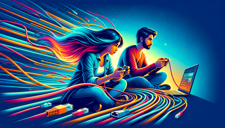 Migliora la Tua Esperienza di Gioco con un Cavo Ethernet ad Alta Velocità