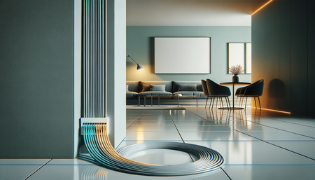 Platte Ethernetkabels: Minimalistisch Design en Efficiënte Connectiviteit voor uw Woning