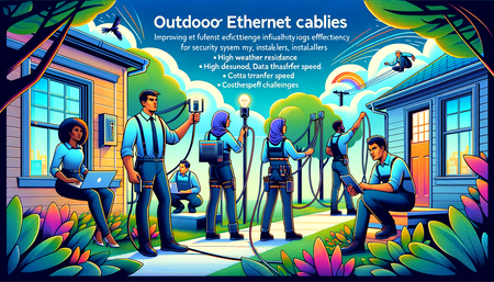 Revolutionierung von Sicherheitsinstallationen: Die Vorteile der Verwendung von Ethernet-Kabeln im Außenbereich in großen Mengen