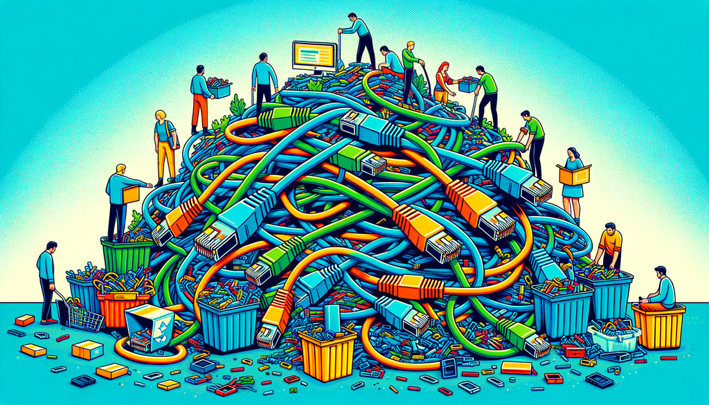Eco-Friendly Networking: Recycling Patch Cables for Graphic Designers ...