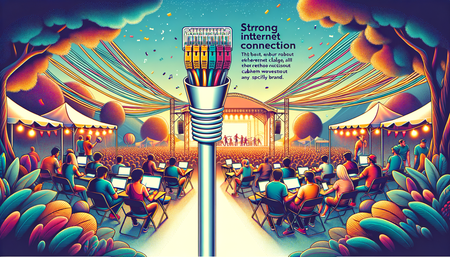 Améliorer la connectivité internet pour vos événements en plein air avec Mr. Tronic Cat6 Ethernet Câble