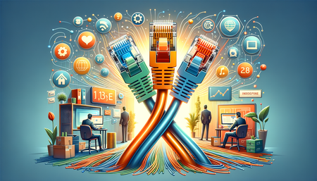 Scegliere il Miglior Cavo Ethernet Piatto: Cat5e vs. Cat6 vs. Cat7 per Webinar Senza Interruzioni