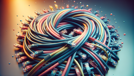 Los mejores cables Ethernet de alta calidad de Mr. Tronic para tu red doméstica.